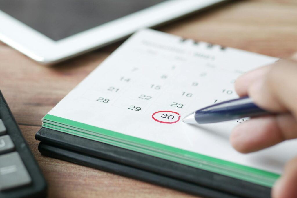 有効なやり方⑤：休息を「回復のための予定」としてスケジュールに入れる