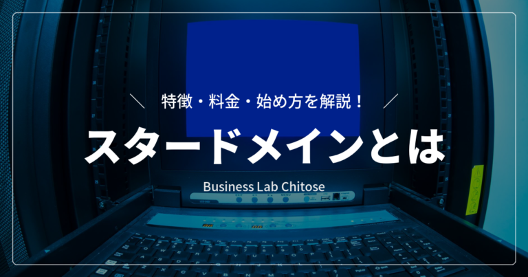 スタードメインとは｜特徴・料金・始め方を解説