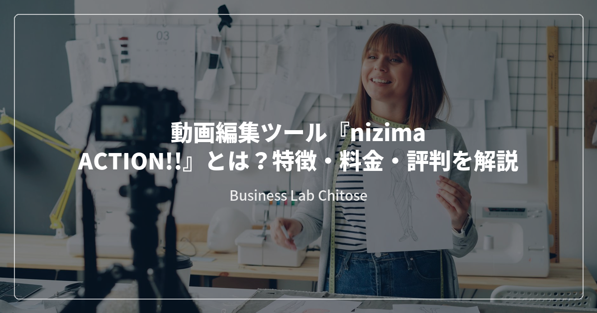動画編集ツール『nizima ACTION!!』とは?特徴・料金・評判を解説
